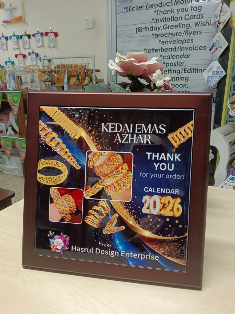 Hadiah penghargaan untuk Kedai Emas Azhar