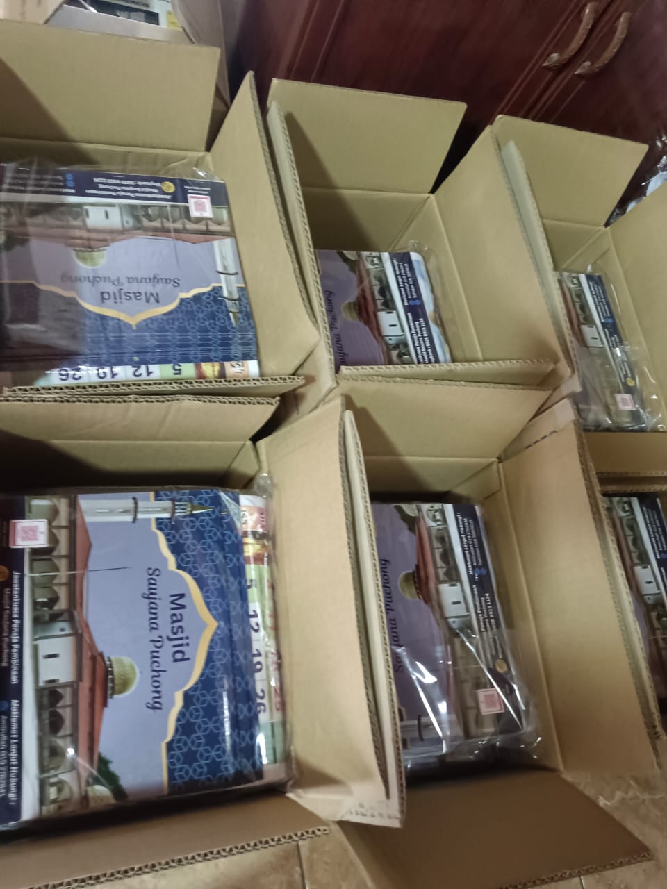 Tempahan Masjid Saujana Puchong siap dibungkus